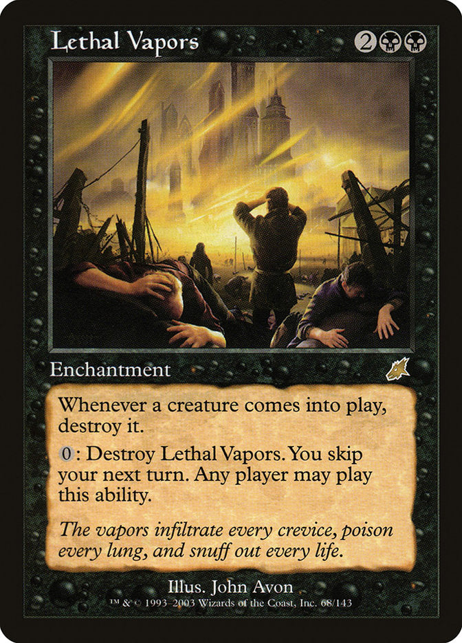 Lethal Vapors [Scourge] [Foil]