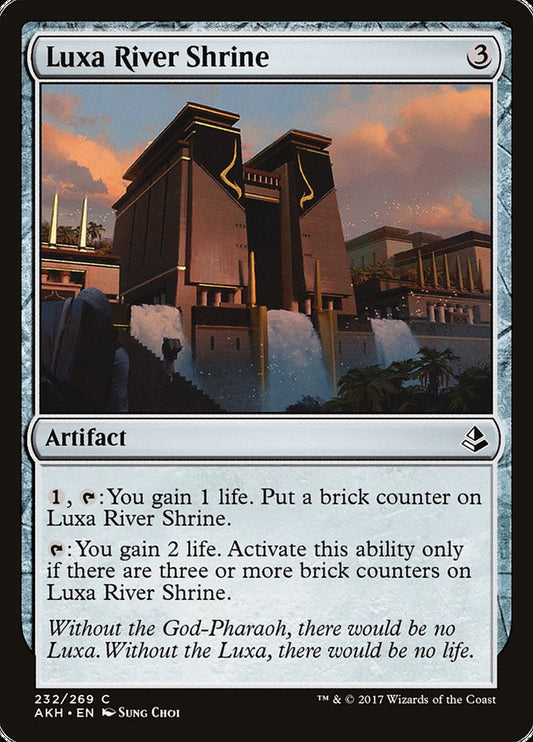 Luxa River Shrine [Amonkhet] [Foil]