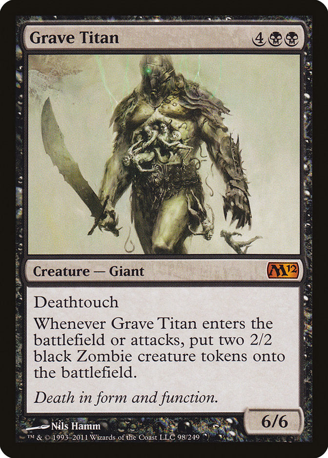 Grave Titan [Core Set 2012] [Foil]