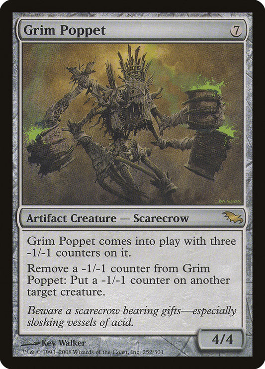 Grim Poppet [Shadowmoor] [Foil]