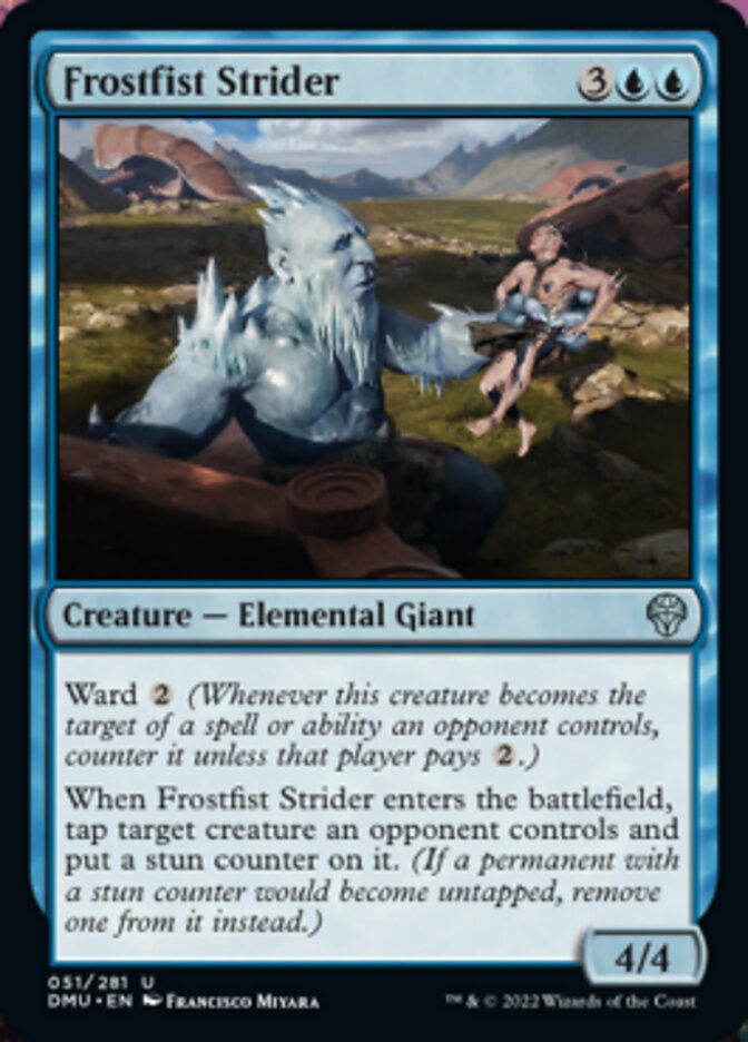 Frostfist Strider [Dominaria United] [Foil]