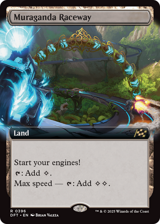 Muraganda Raceway (0396) (Extended Art) [Aetherdrift] [Foil]
