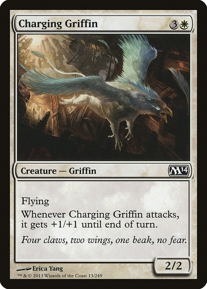 Charging Griffin [Core Set 2014] [Foil]