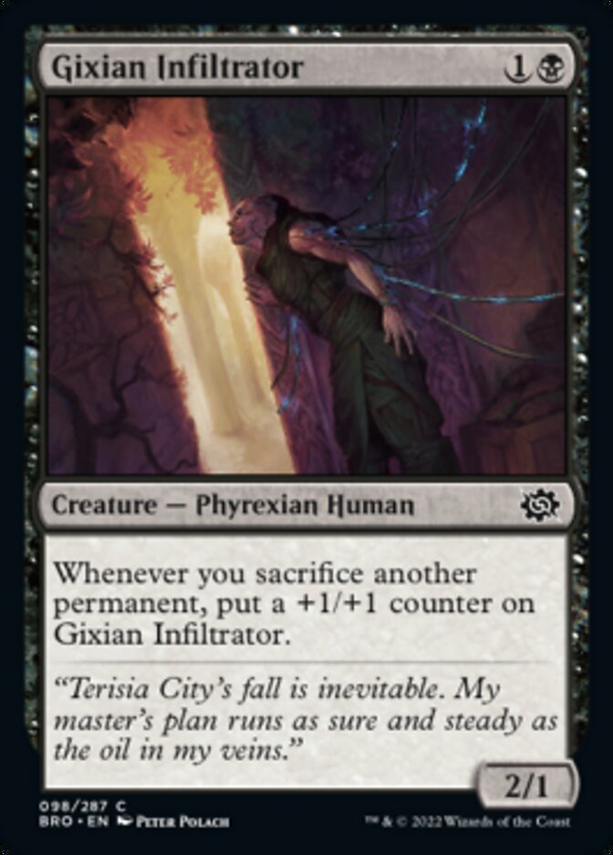 Gixian Infiltrator [The Brothers' War] [Foil]