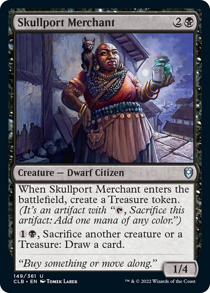 Skullport Merchant [Commander Legends: Battle for Baldur's Gate] [Foil]