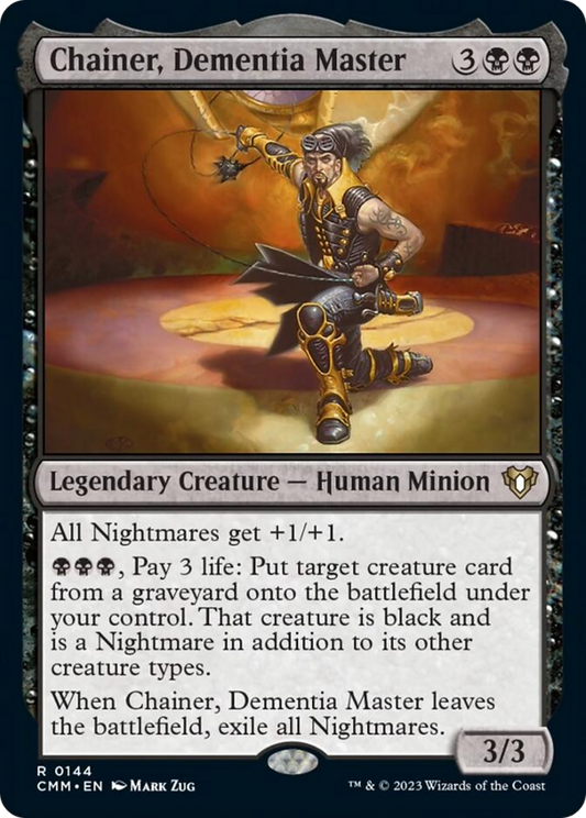 Chainer, Dementia Master [Commander Masters] [Foil]
