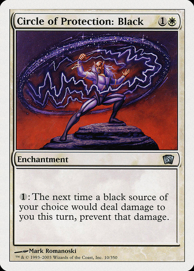 Circle of Protection: Black [Eighth Edition] [Foil]
