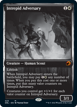 Intrepid Adversary [Innistrad: Double Feature] [Foil]