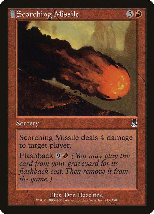 Scorching Missile [Odyssey] [Foil]