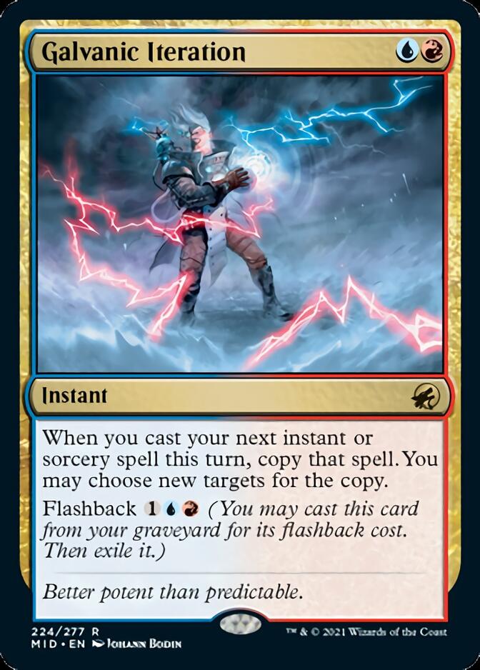 Galvanic Iteration [Innistrad: Midnight Hunt] [Foil]