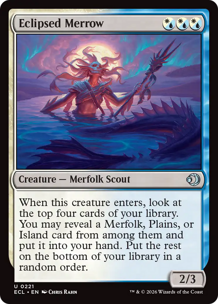 Eclipsed Merrow [Lorwyn Eclipsed] [Foil]