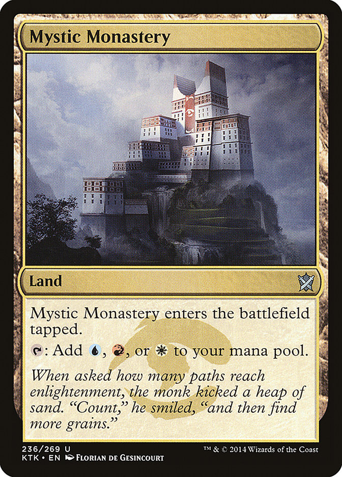 Mystic Monastery [Khans of Tarkir] [Foil]