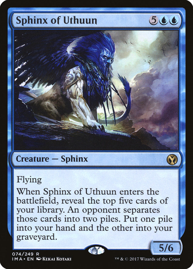 Sphinx of Uthuun [Iconic Masters] [Foil]
