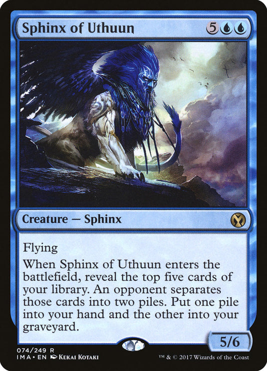 Sphinx of Uthuun [Iconic Masters] [Foil]