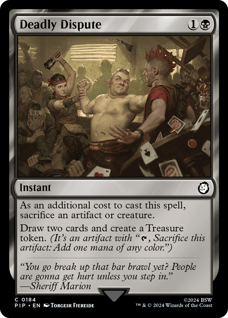 Deadly Dispute [Fallout] [Foil]