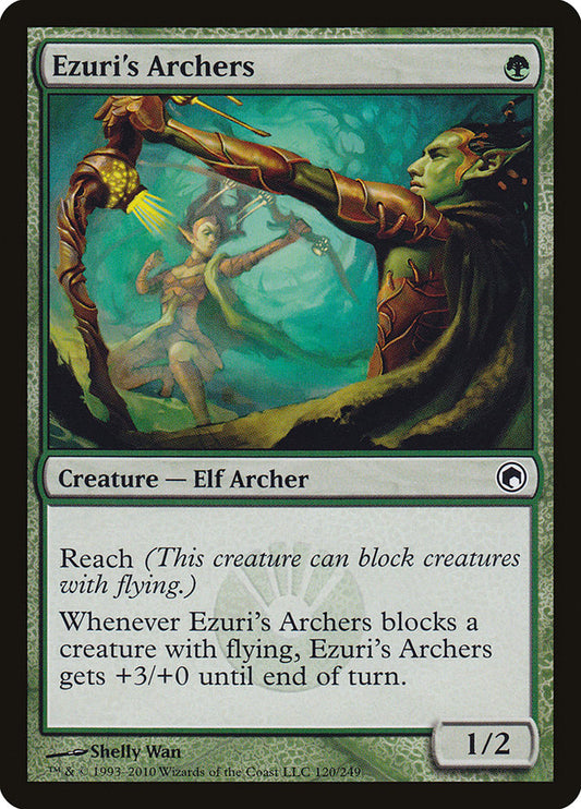 Ezuri's Archers [Scars of Mirrodin] [Foil]