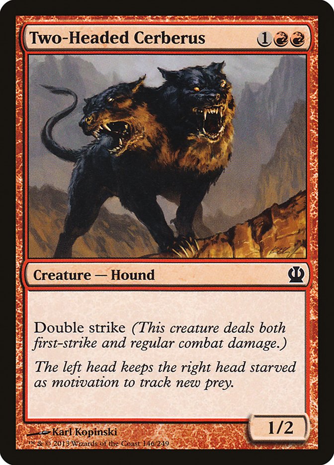 Two-Headed Cerberus [Theros] [Foil]
