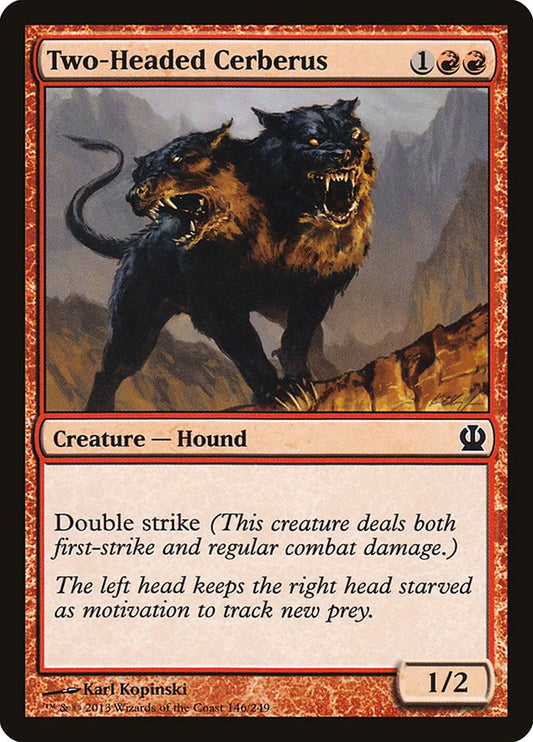 Two-Headed Cerberus [Theros] [Foil]