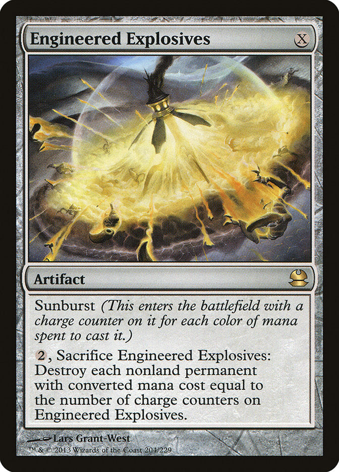 Engineered Explosives [Modern Masters] [Foil]