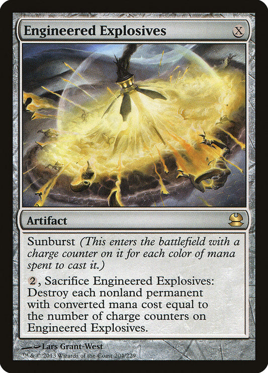 Engineered Explosives [Modern Masters] [Foil]