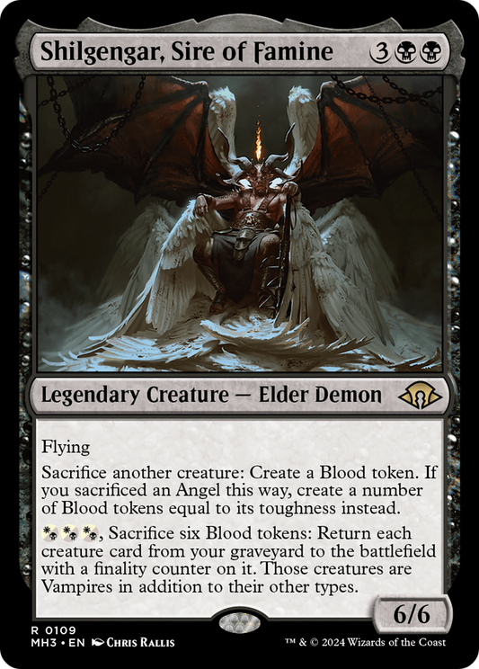 Shilgengar, Sire of Famine [Modern Horizons 3] [Foil]