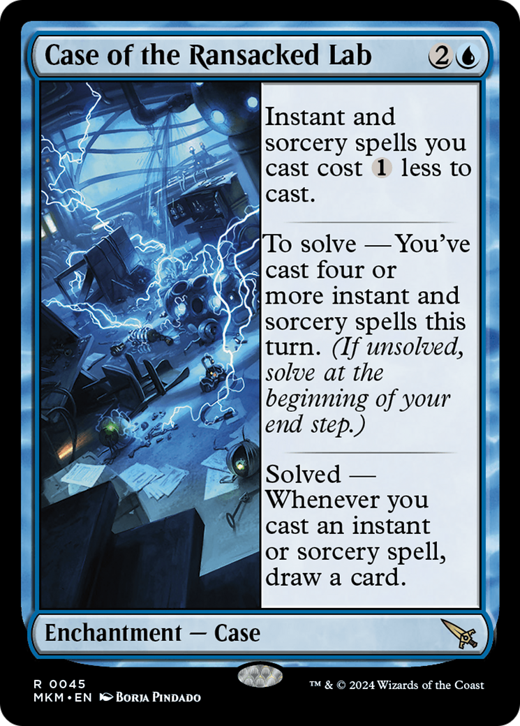 Case of the Ransacked Lab [Murders at Karlov Manor] [Foil]