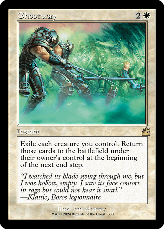 Ghostway (Retro Frame) [Ravnica Remastered] [Foil]