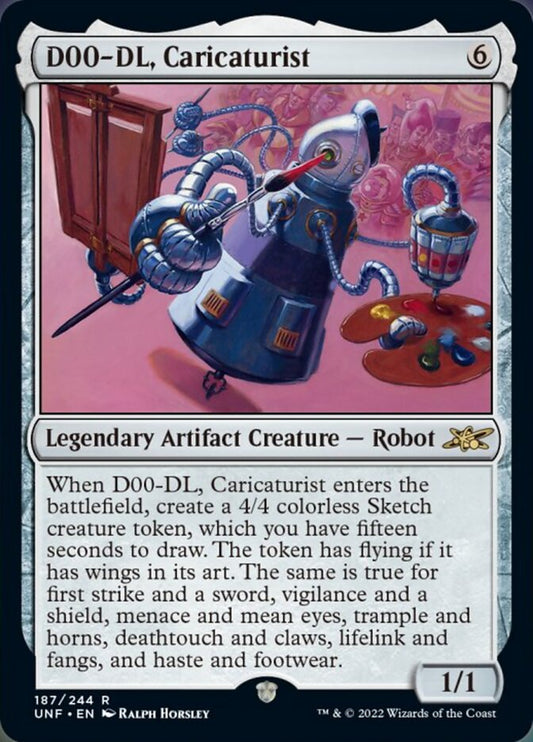 D00-DL, Caricaturist [Unfinity] [Foil]