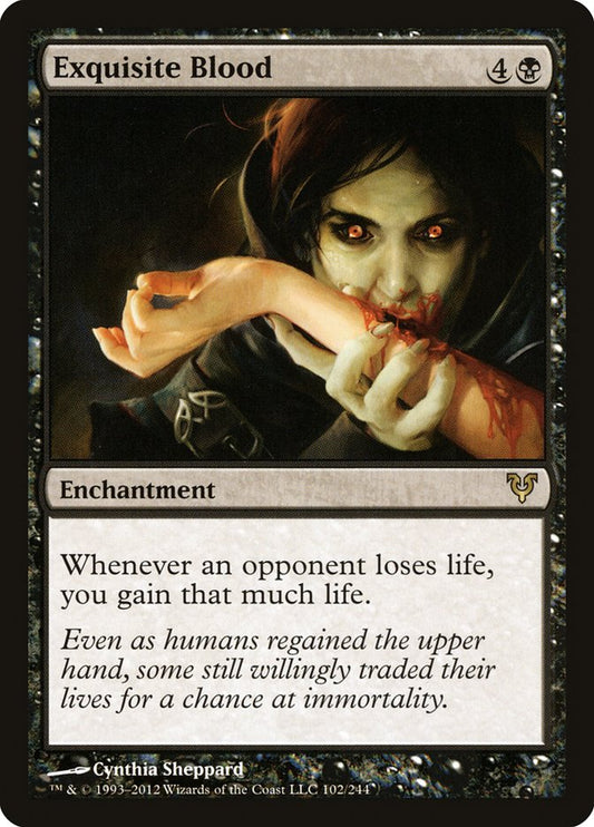 Exquisite Blood [Avacyn Restored] [Foil]