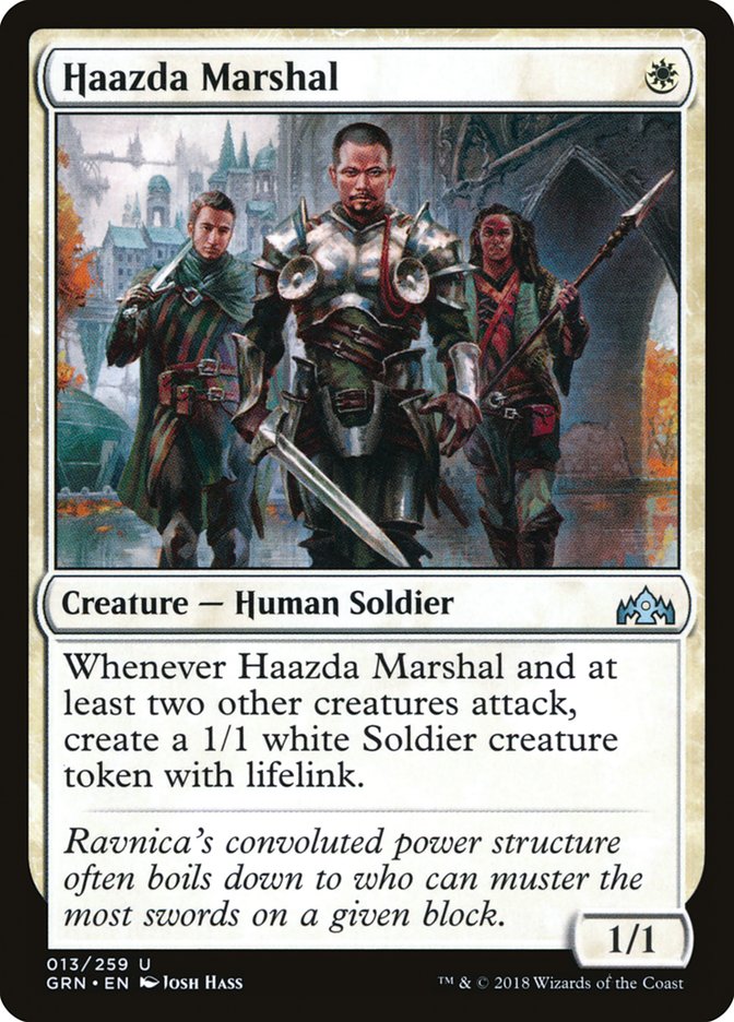 Haazda Marshal [Guilds of Ravnica] [Foil]