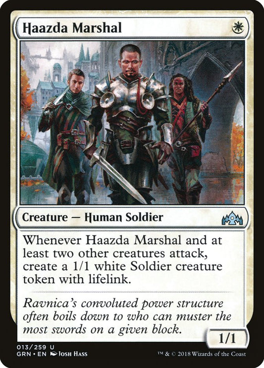 Haazda Marshal [Guilds of Ravnica] [Foil]
