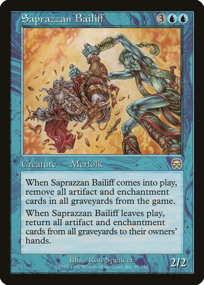 Saprazzan Bailiff [Mercadian Masques] [Foil]