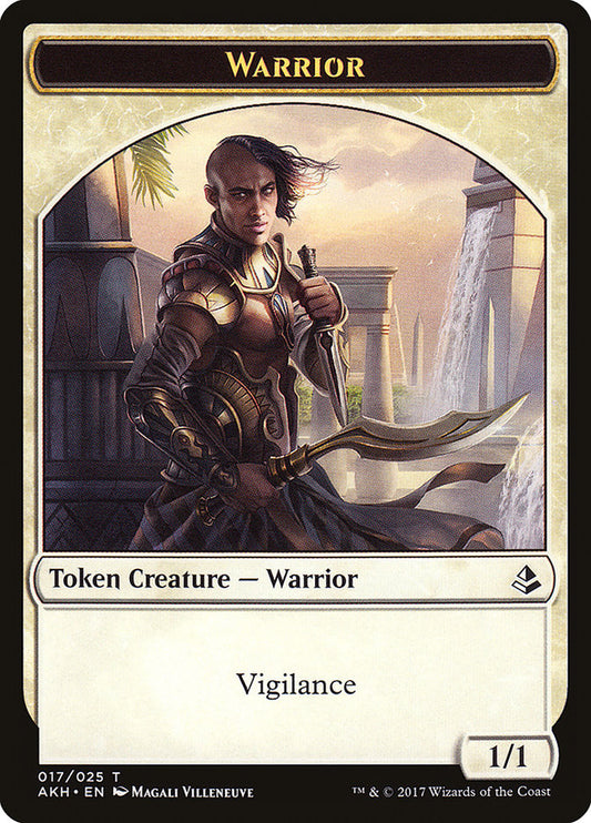 Warrior Token [Amonkhet Tokens] [Foil]