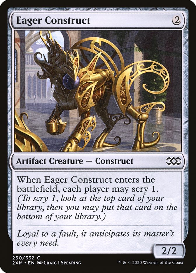 Eager Construct [Double Masters] [Foil]
