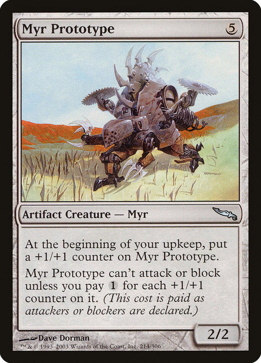 Myr Prototype [Mirrodin] [Foil]