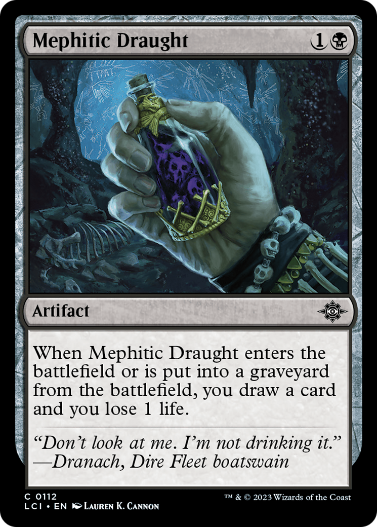 Mephitic Draught [The Lost Caverns of Ixalan] [Foil]