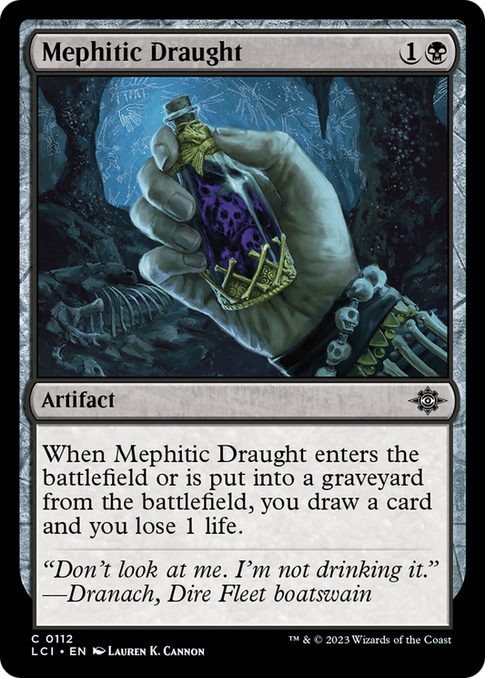 Mephitic Draught [The Lost Caverns of Ixalan] [Foil]