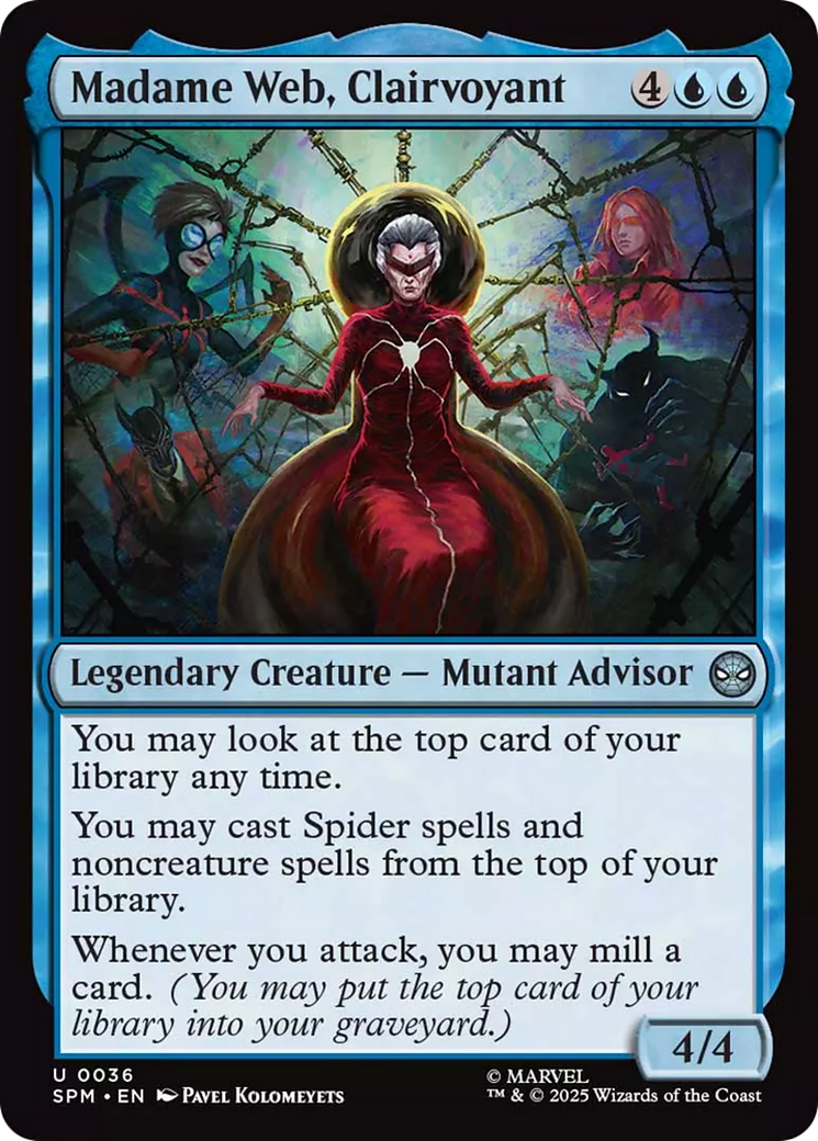 Madame Web, Clairvoyant [Marvel's Spider-Man] [Foil]