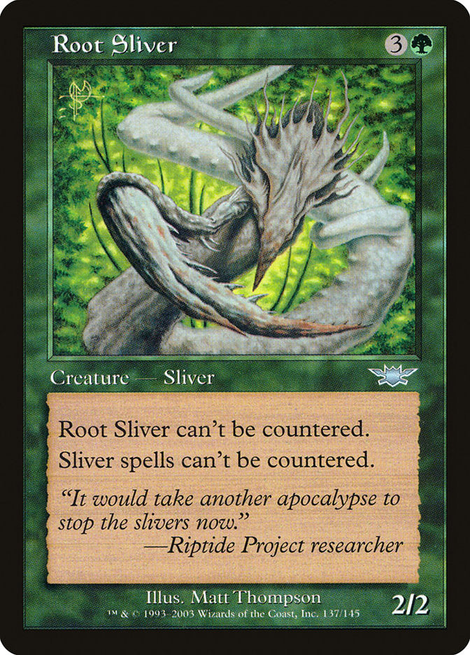 Root Sliver [Legions] [Foil]