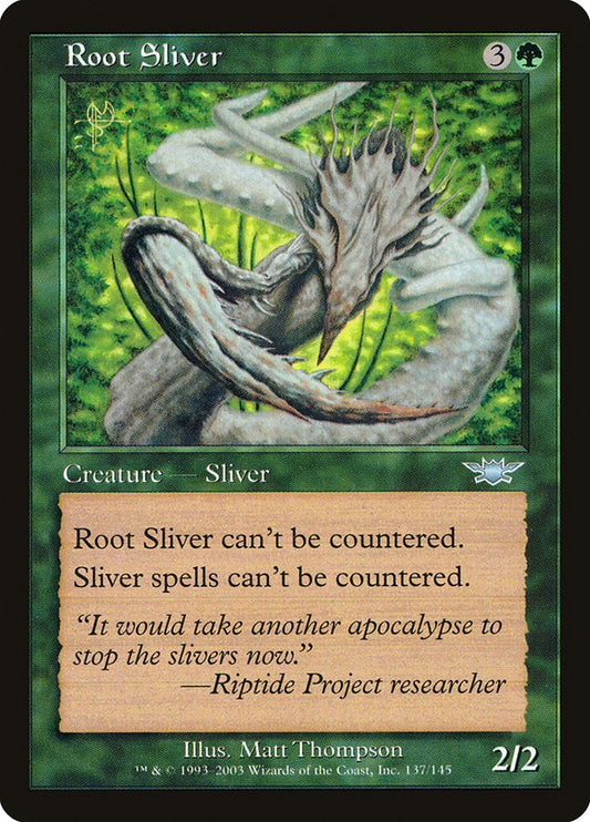 Root Sliver [Legions] [Foil]