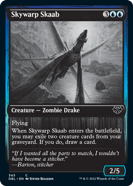 Skywarp Skaab [Innistrad: Double Feature] [Foil]