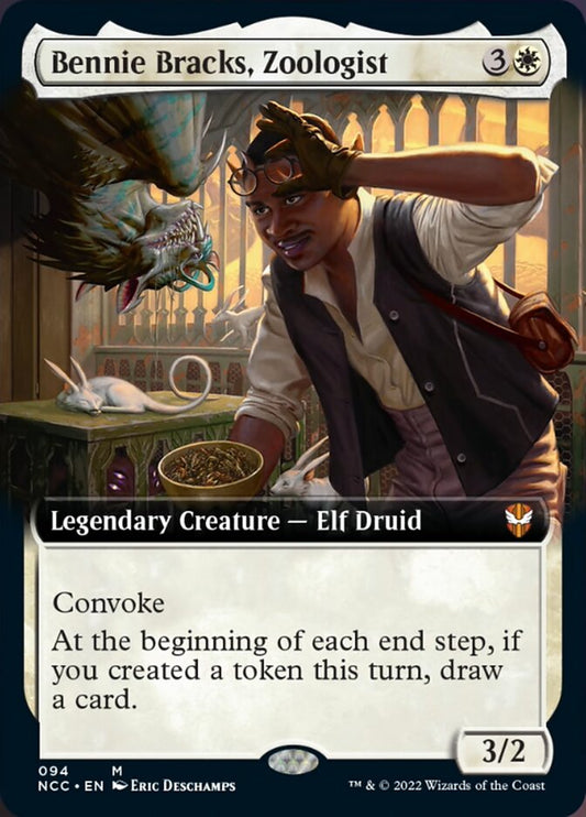 Bennie Bracks, Zoologist (Extended Art) [Streets of New Capenna Commander] [Foil]
