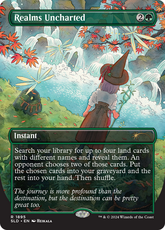 Realms Uncharted (Rainbow Foil) [Secret Lair Drop Series] [Foil]