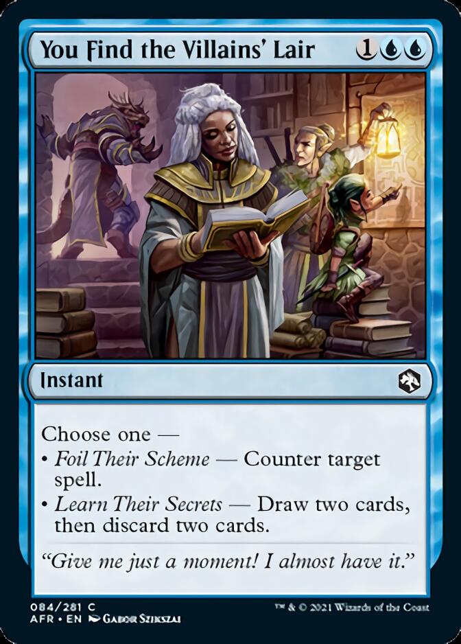 You Find the Villains' Lair [Dungeons & Dragons: Adventures in the Forgotten Realms] [Foil]