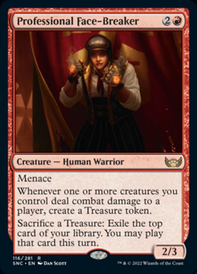 Professional Face-Breaker [Streets of New Capenna] [Foil]