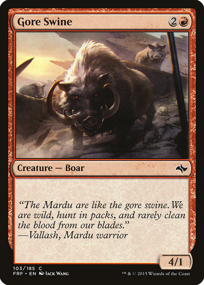 Gore Swine [Fate Reforged] [Foil]