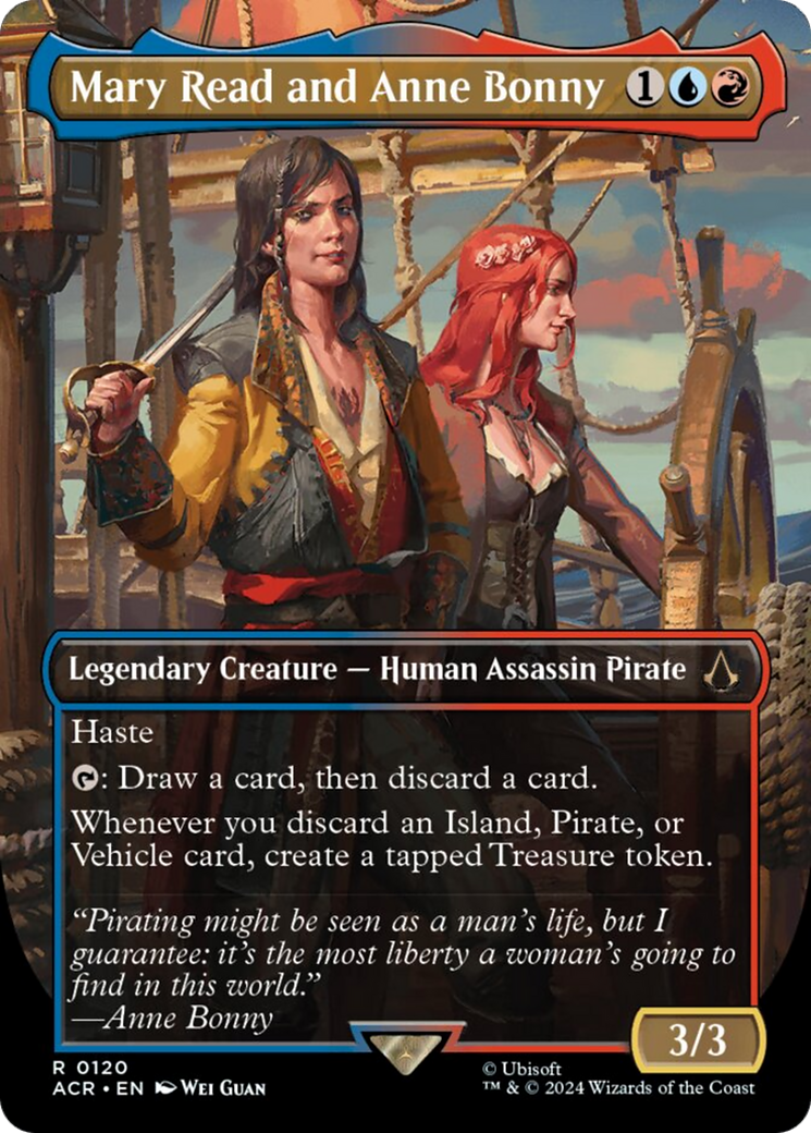 Mary Read and Anne Bonny (Borderless) [Assassin's Creed] [Foil]