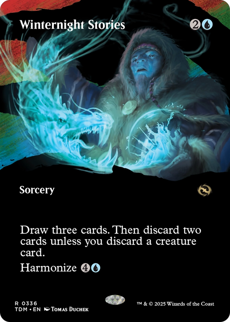 Winternight Stories (Borderless) [Tarkir: Dragonstorm] [Foil]