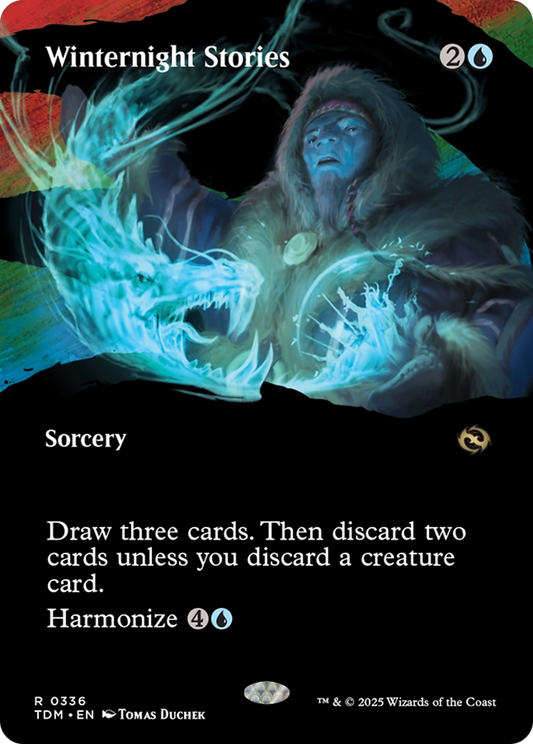 Winternight Stories (Borderless) [Tarkir: Dragonstorm] [Foil]