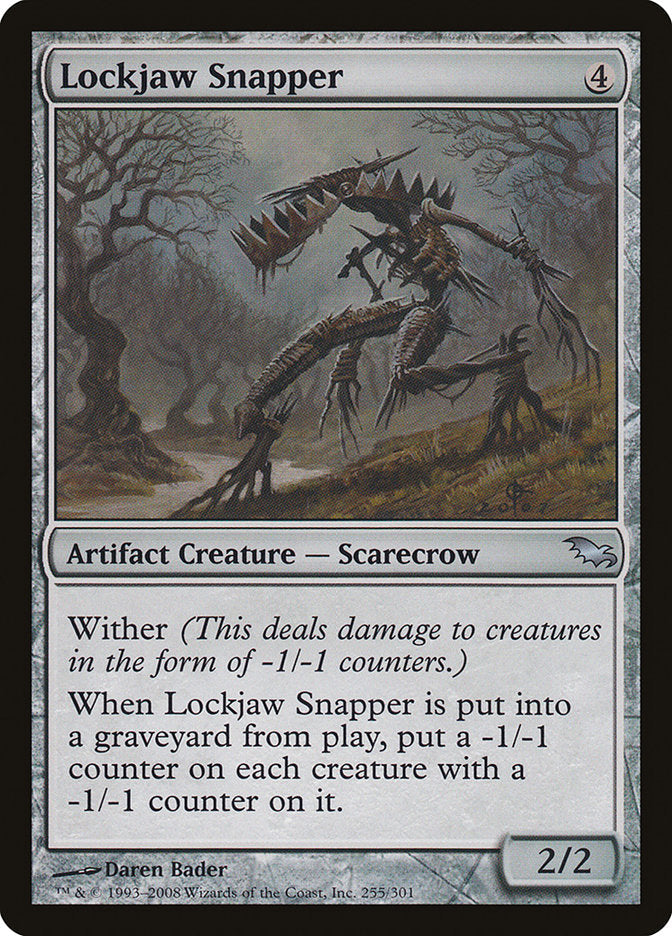 Lockjaw Snapper [Shadowmoor] [Foil]
